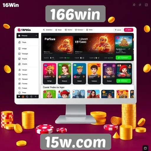 Interface do usuário do 166win é intuitiva